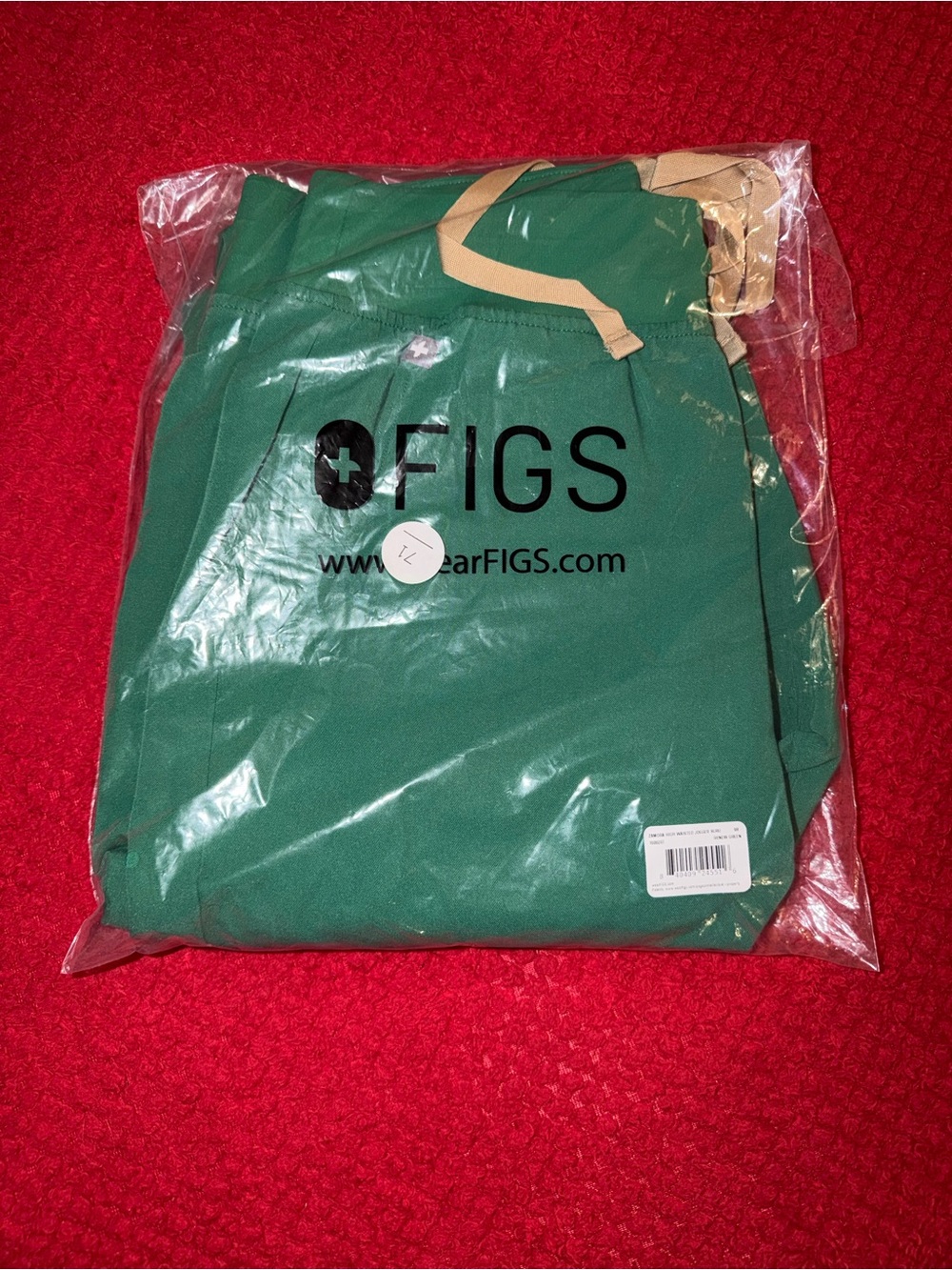 FIGS woman's Zamora high waisted scrub pants